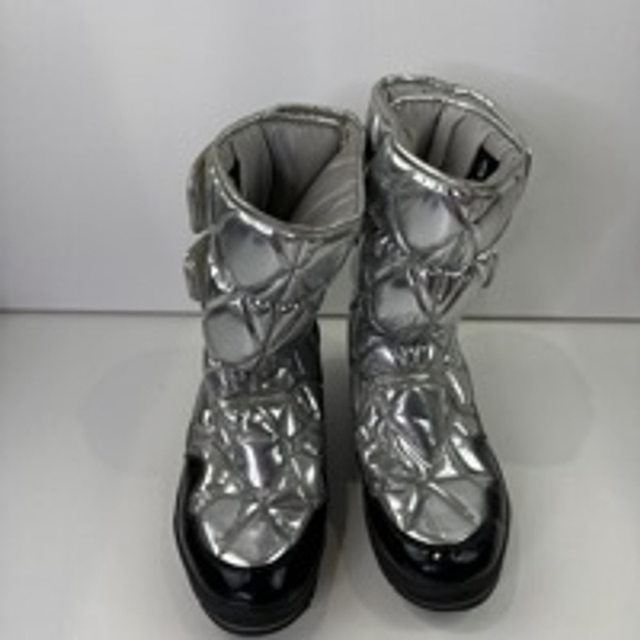Jog Dog Silver puffy winter boots  - made in Italy size 39 - Picture 3 of 11
